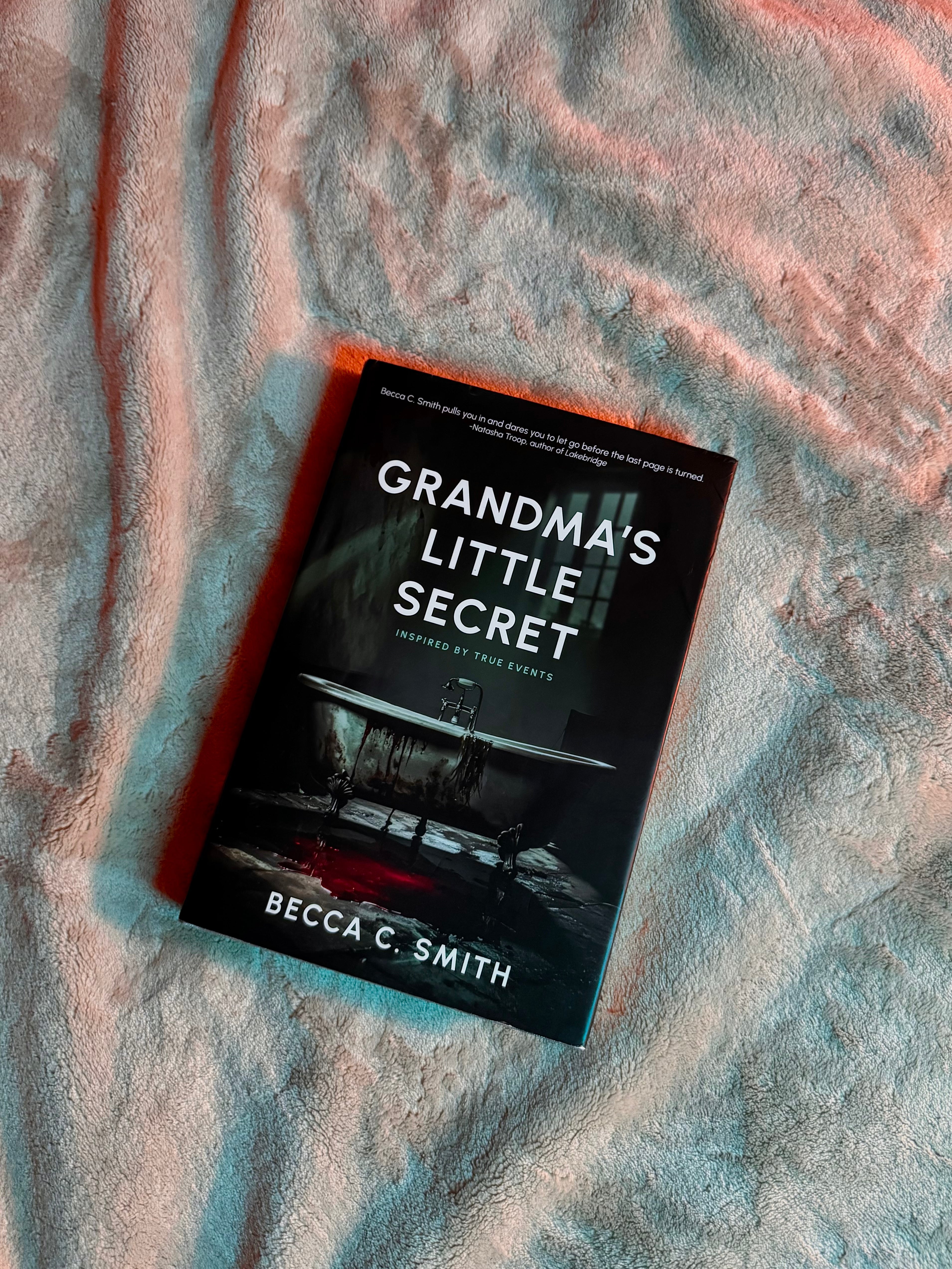signed hardcover of Grandma's Little Secret