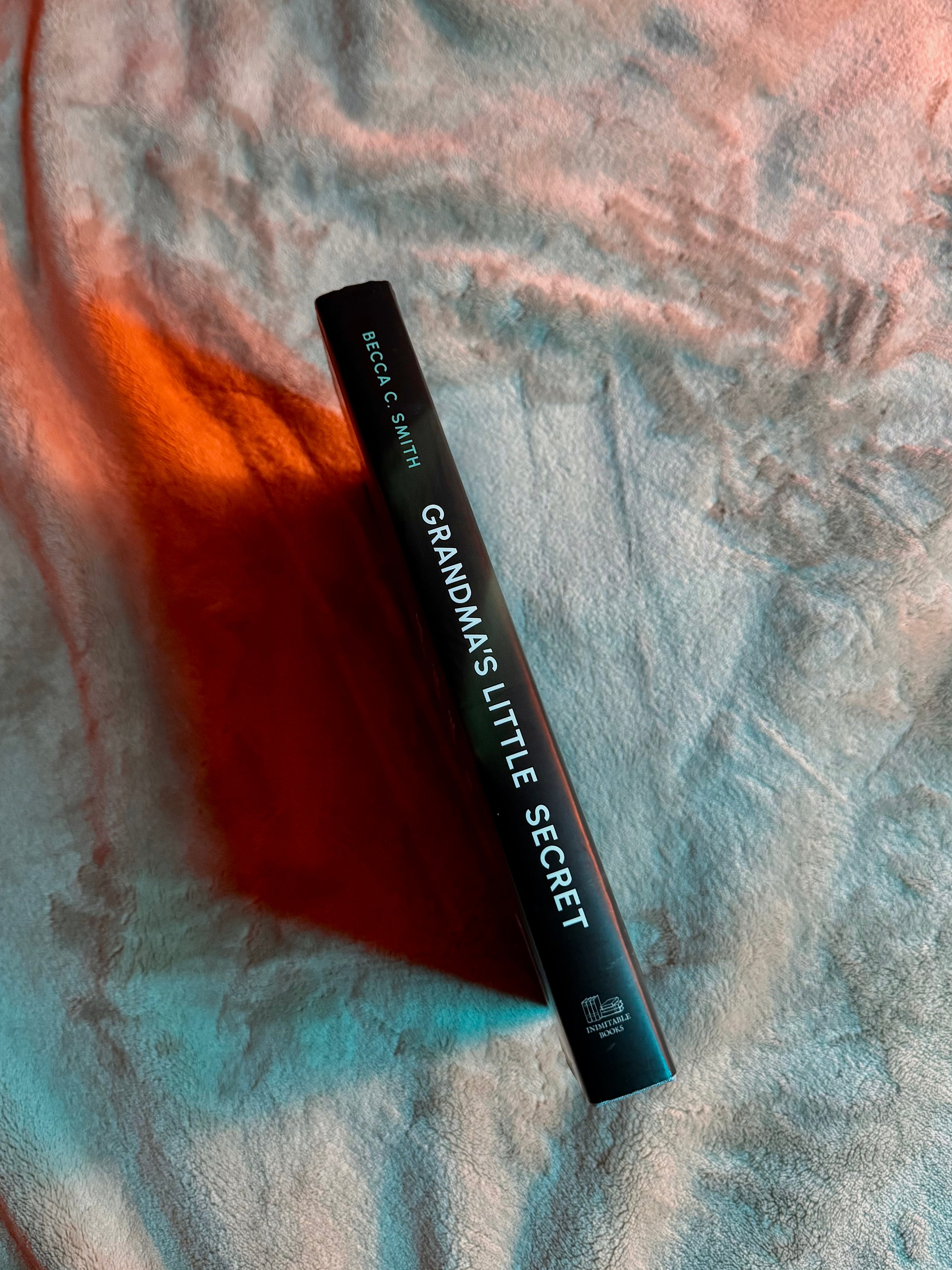 signed hardcover of Grandma's Little Secret