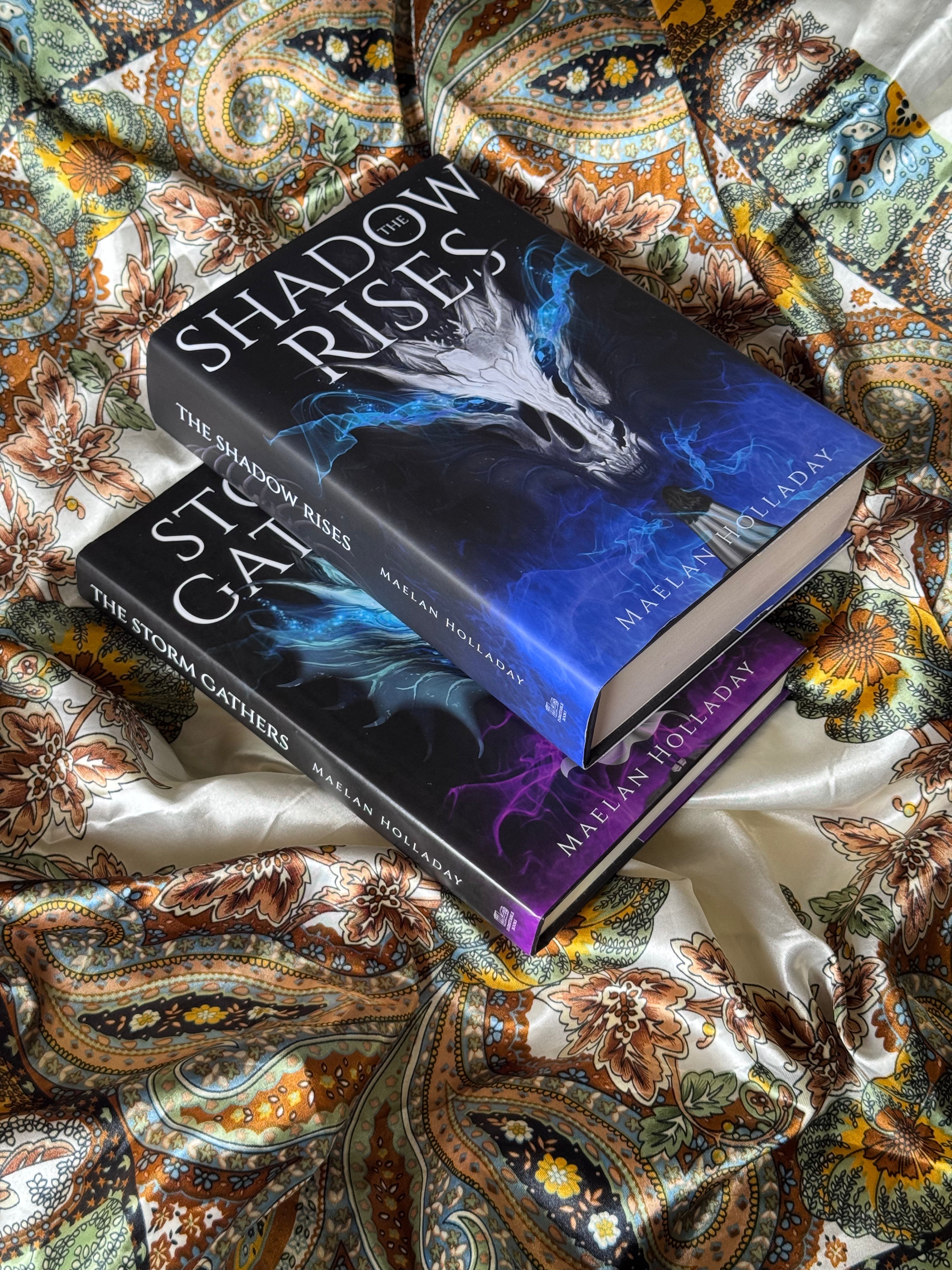 signed Stormfall hardback Books 1 & 2