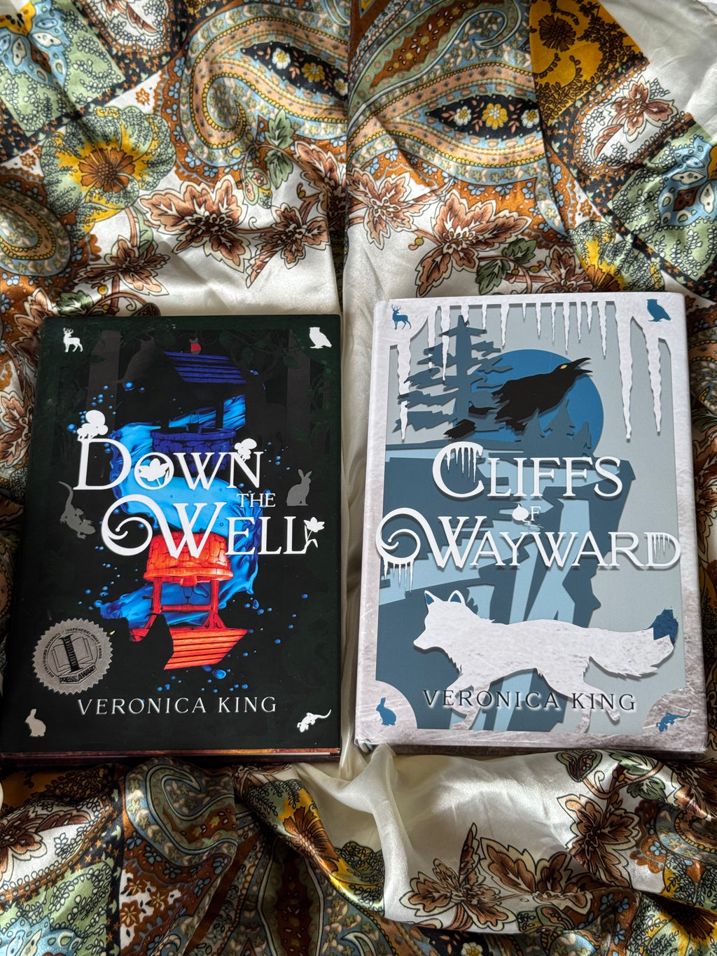 signed Adventures In Thimbleton duology hardback books