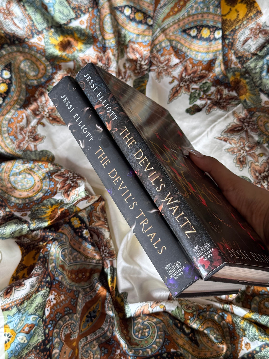 signed Love in Hell hardback Books 1 & 2