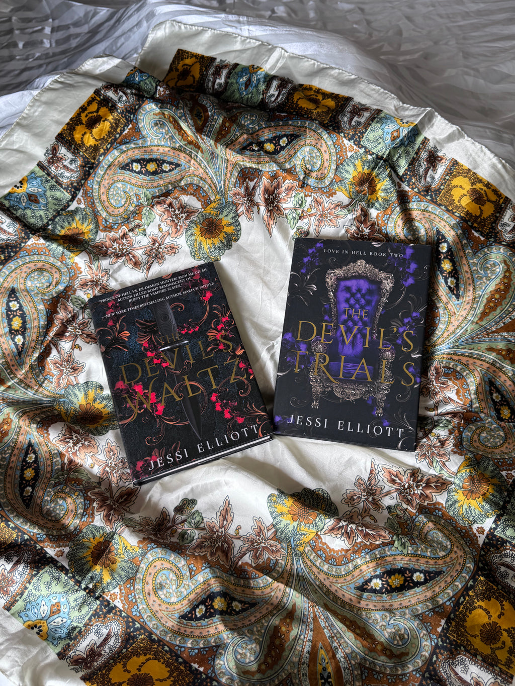 signed Love in Hell hardback Books 1 & 2