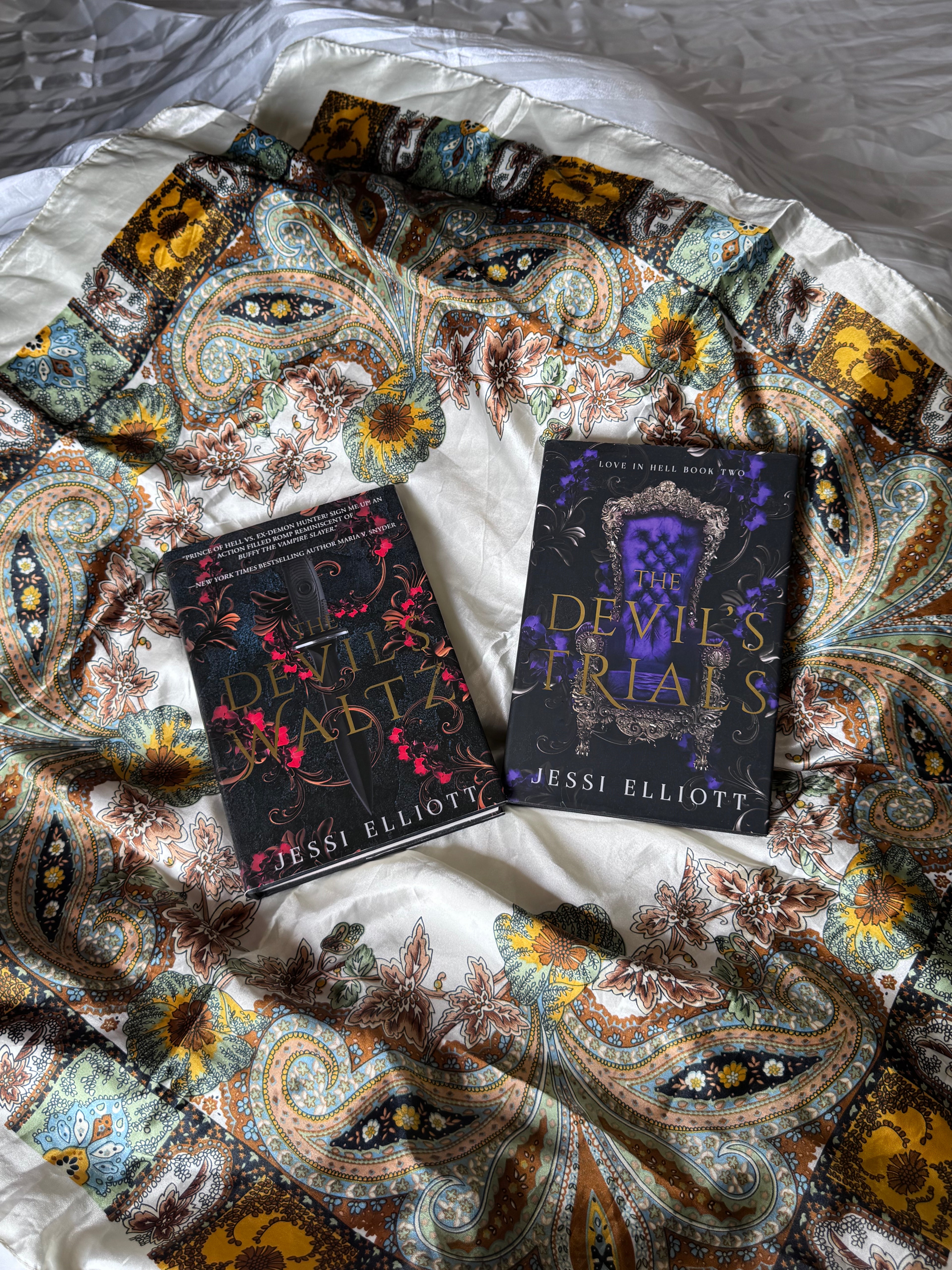 signed Love in Hell hardback Books 1 & 2