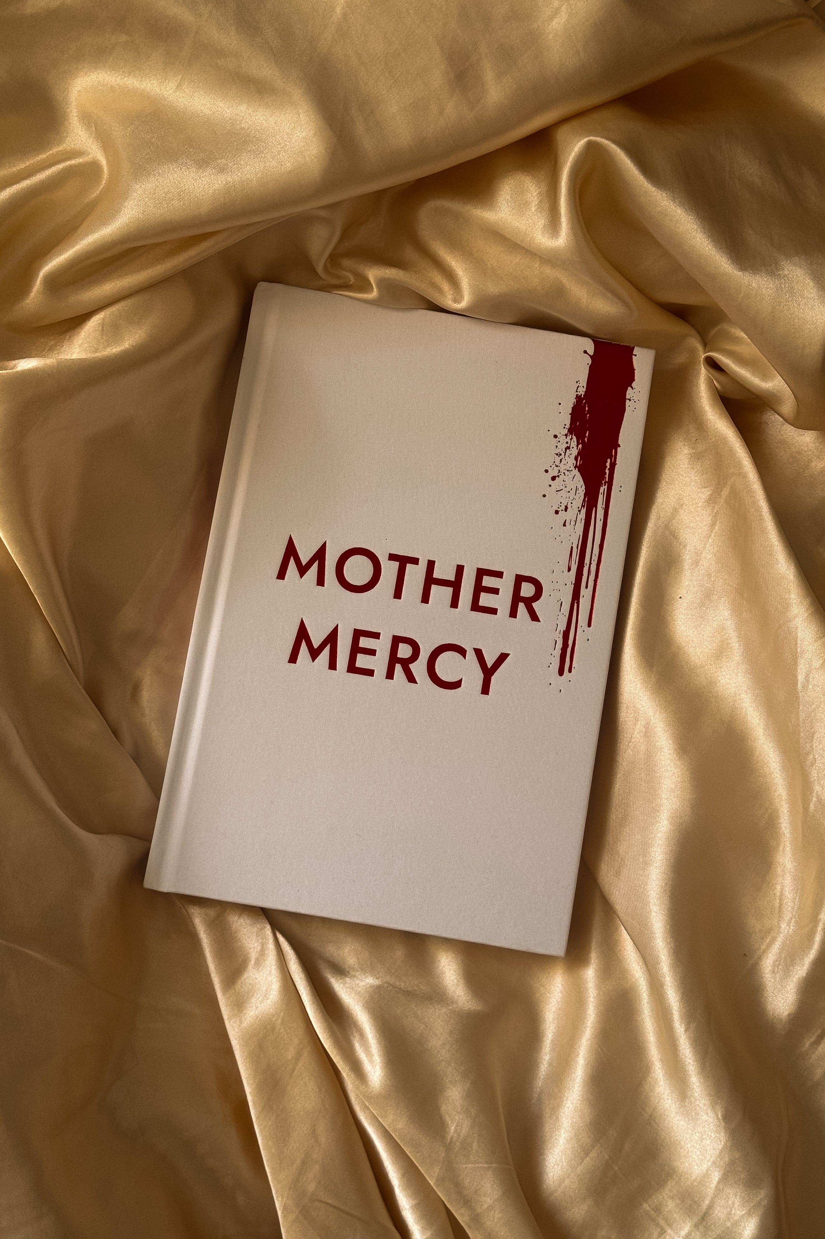 signed hardcover of Mother Mercy