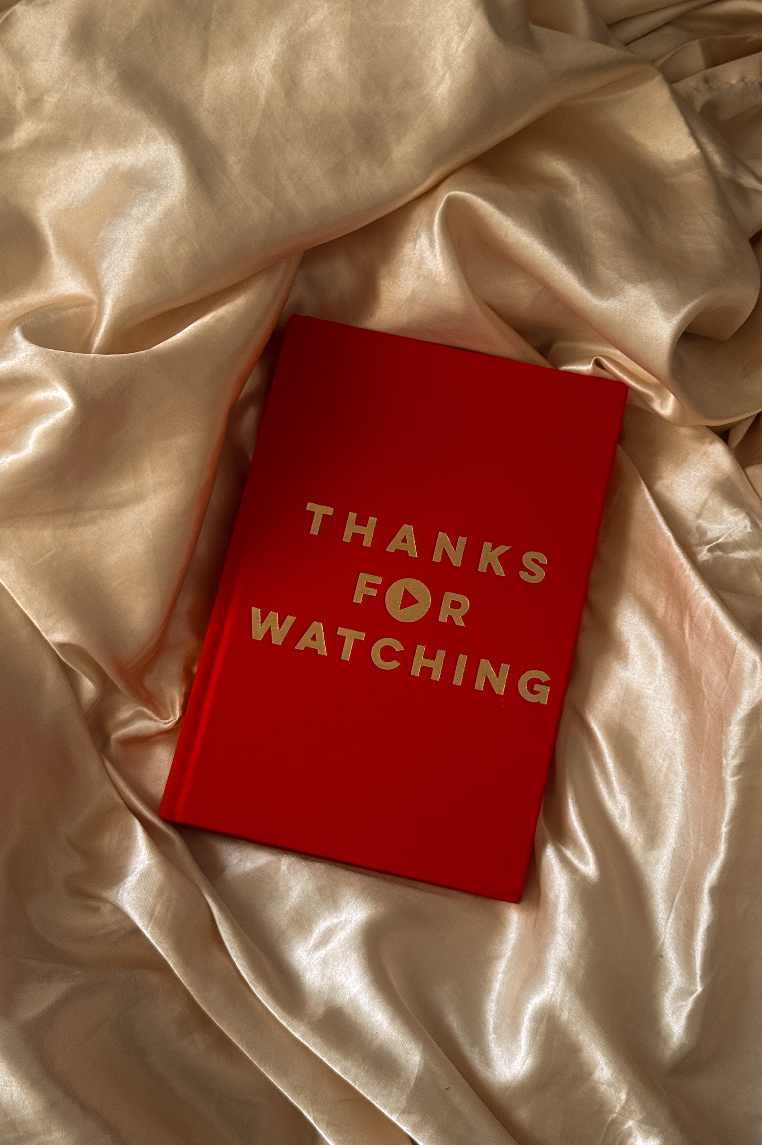 signed hardcover of Thanks For Watching