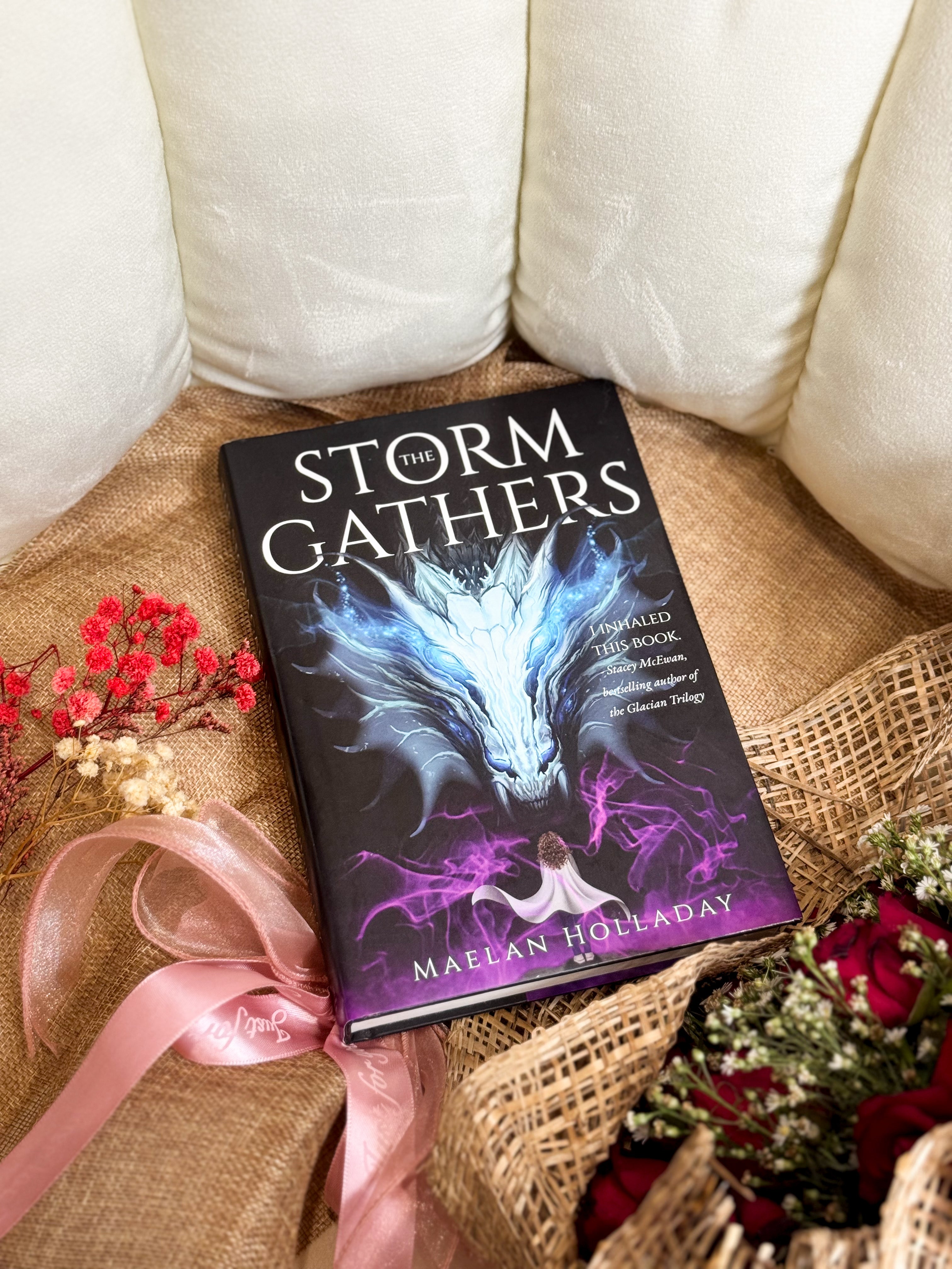 The Storm Gathers signed hardback