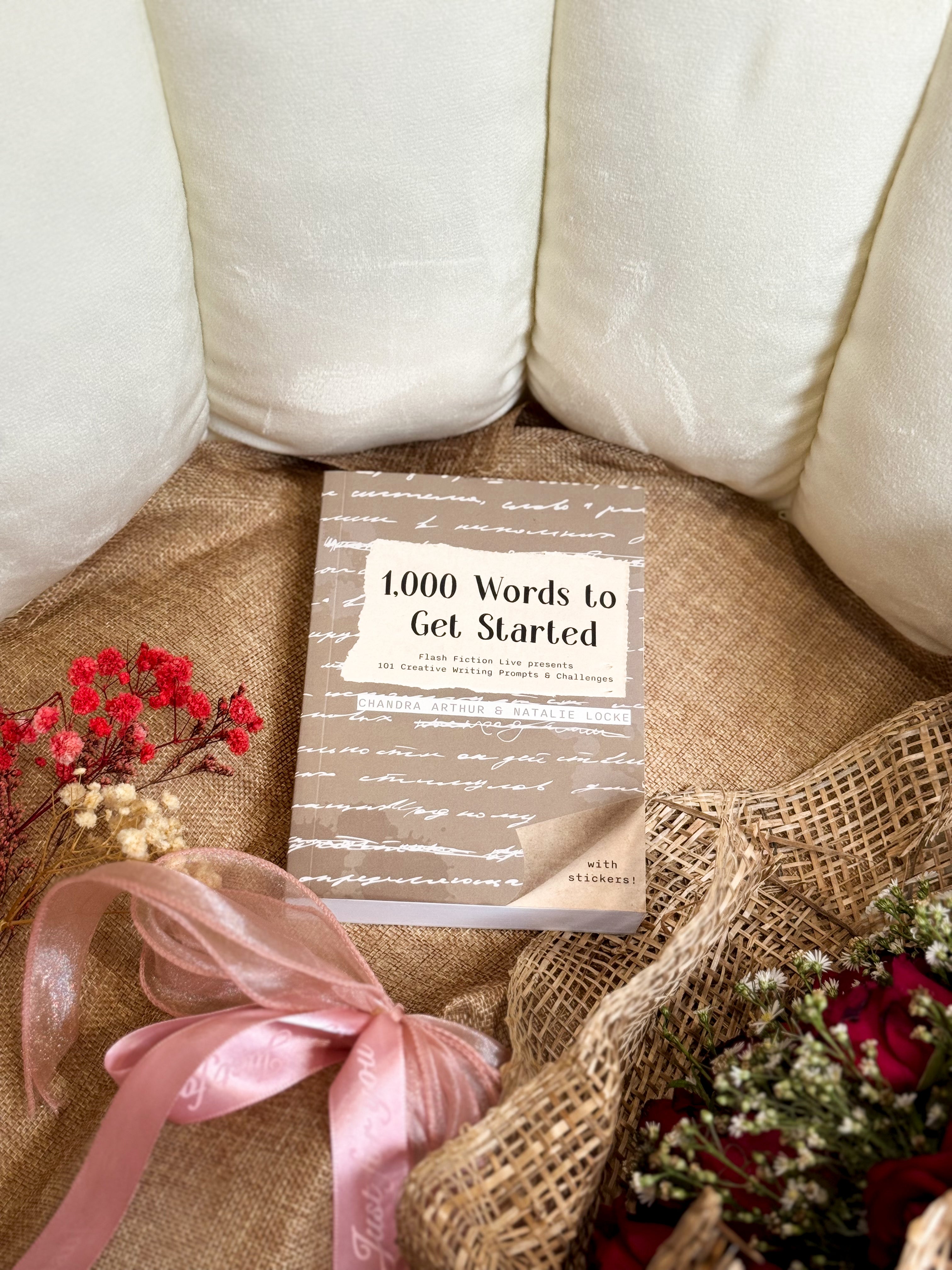 Signed paperback of 1,000 Words to Get Started
