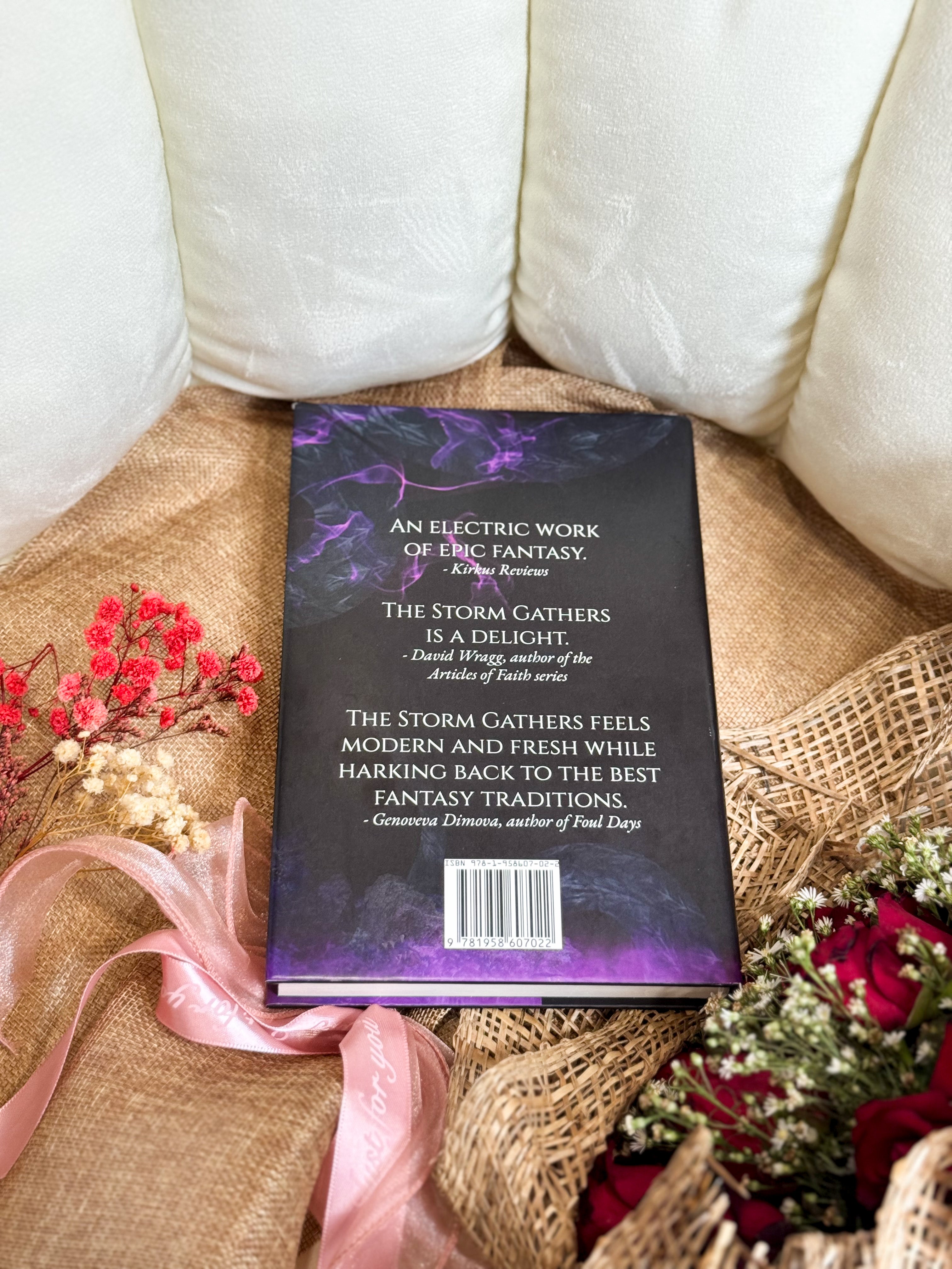 The Storm Gathers signed hardback