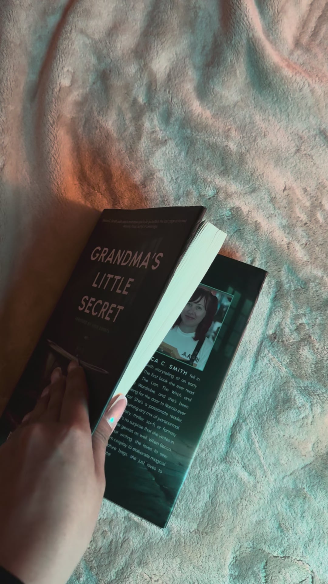 signed hardcover of Grandma's Little Secret