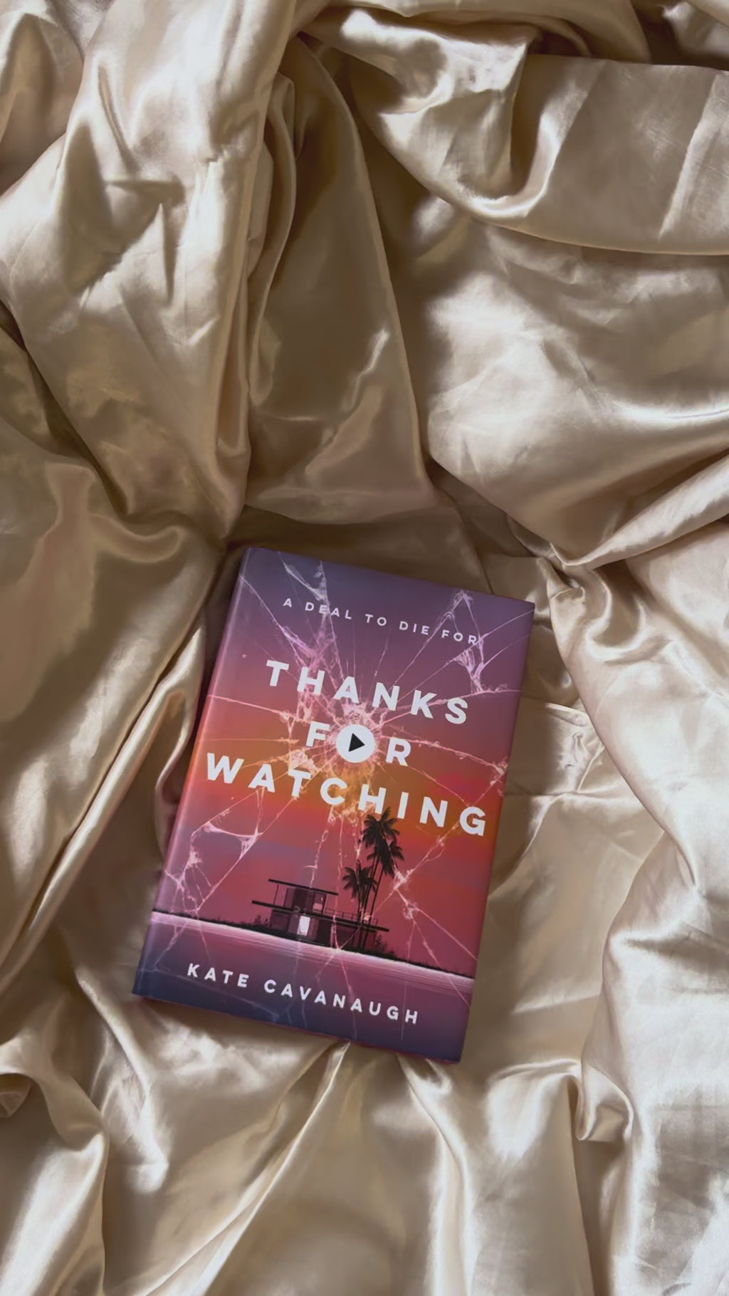 signed hardcover of Thanks For Watching