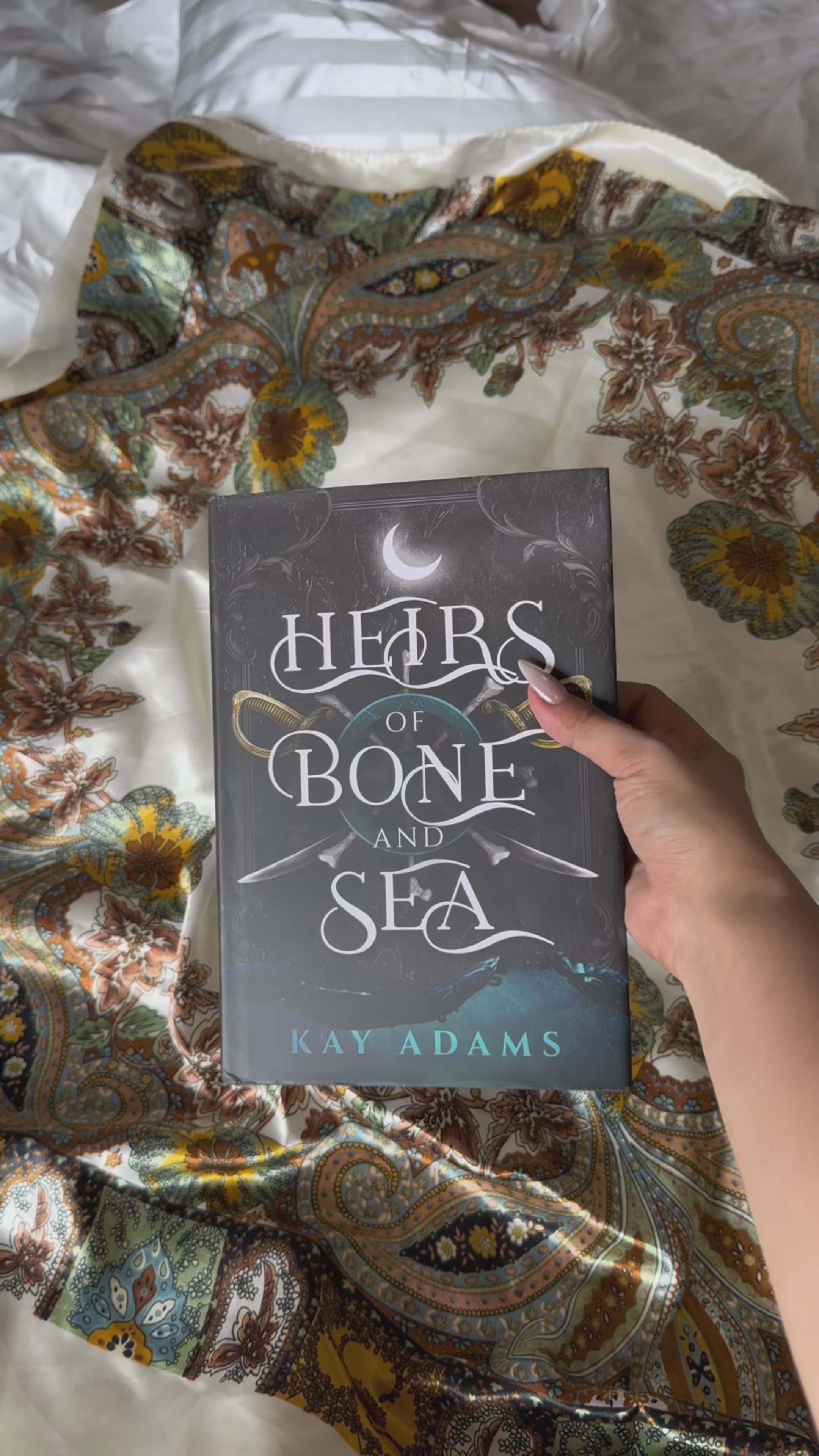 signed Dark Depths duology hardback books